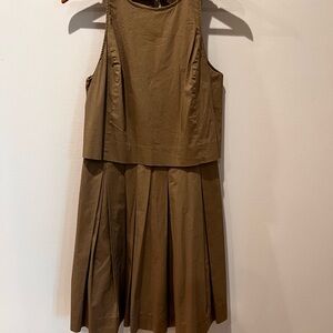 Banana Republic Mini Dress in Olive Green, Size 10